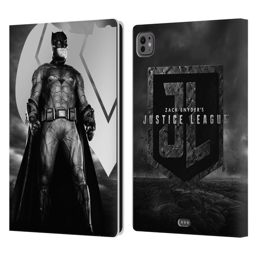 Zack Snyder's Justice League Snyder Cut Character Art Batman Leather Book Wallet Case Cover For Apple iPad Pro 11 M4 2024