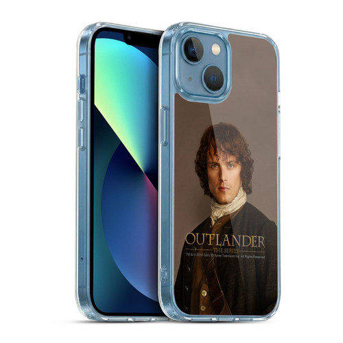 Outlander Characters Jamie Traditional Soft Gel Case for Apple iPhone 13 Mini & MagSafe
