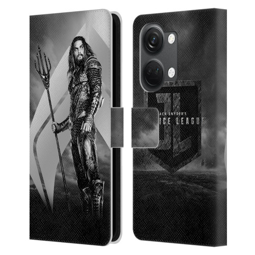 Zack Snyder's Justice League Snyder Cut Character Art Aquaman Leather Book Wallet Case Cover For OnePlus Nord 3 5G