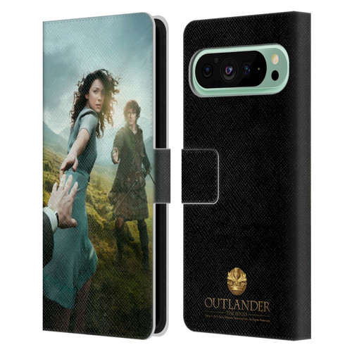 Outlander Key Art Season 1 Poster Leather Book Wallet Case Cover For Google Pixel 9 Pro XL