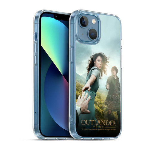 Outlander Key Art Season 1 Poster Soft Gel Case for Apple iPhone 13 Mini & MagSafe