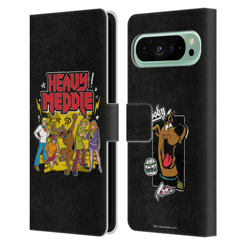 Scooby-Doo Mystery Inc. Heavy Meddle Leather Book Wallet Case Cover For Google Pixel 9 Pro XL