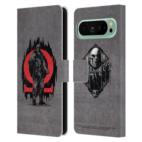 Zack Snyder's Justice League Snyder Cut Graphics Darkseid Leather Book Wallet Case Cover For Google Pixel 9 Pro XL