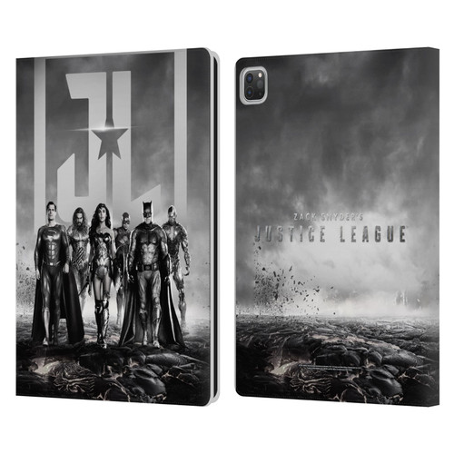 Zack Snyder's Justice League Snyder Cut Graphics Group Poster Leather Book Wallet Case Cover For Apple iPad Pro 13 M4 2024