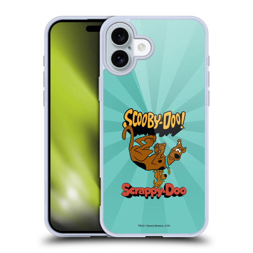 Scooby-Doo 50th Anniversary Scooby And Scrappy Soft Gel Case for Apple iPhone 16 Plus & MagSafe