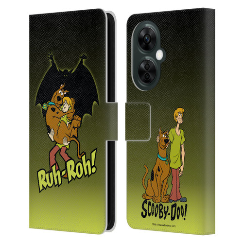 Scooby-Doo Mystery Inc. Ruh-Roh Leather Book Wallet Case Cover For OnePlus Nord CE 3 Lite 5G