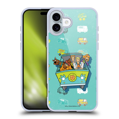 Scooby-Doo 50th Anniversary Mystery Inc. Soft Gel Case for Apple iPhone 16 Plus