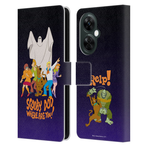 Scooby-Doo Mystery Inc. Where Are You? Leather Book Wallet Case Cover For OnePlus Nord CE 3 Lite 5G