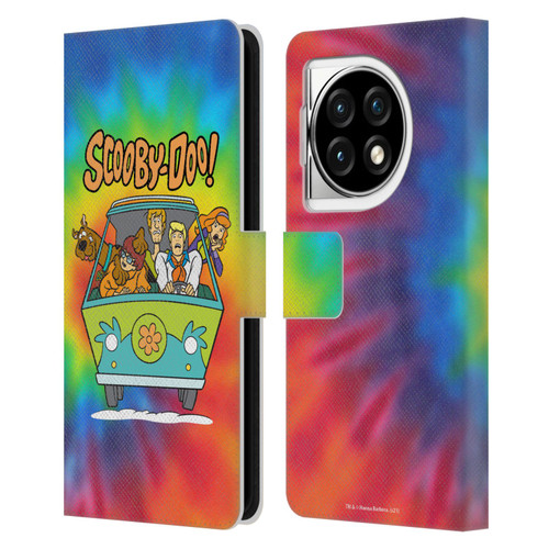 Scooby-Doo Mystery Inc. Tie Dye Leather Book Wallet Case Cover For OPPO OnePlus Ace 3 5G