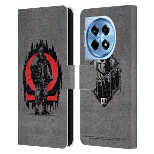 Zack Snyder's Justice League Snyder Cut Graphics Darkseid Leather Book Wallet Case Cover For OnePlus 12R