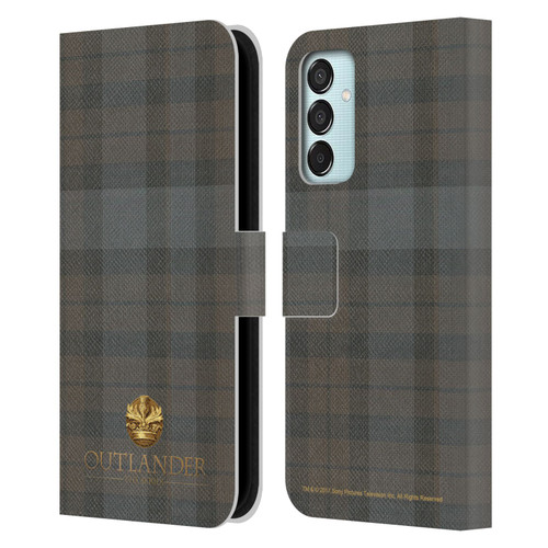 Outlander Tartans Plaid Leather Book Wallet Case Cover For Samsung Galaxy M15/F15 5G