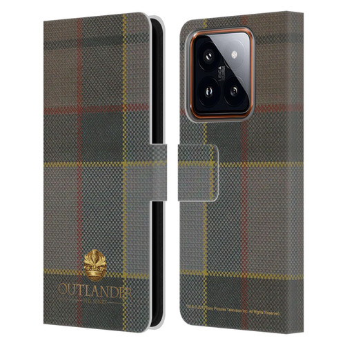 Outlander Tartans Fraser Leather Book Wallet Case Cover For Xiaomi 14