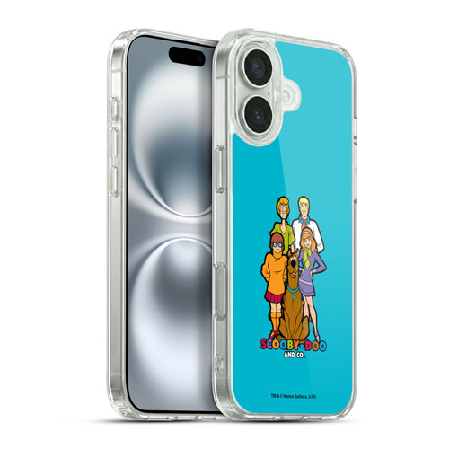 Scooby-Doo Mystery Inc. Scooby-Doo And Co. Soft Gel Case for Apple iPhone 16 Plus & MagSafe