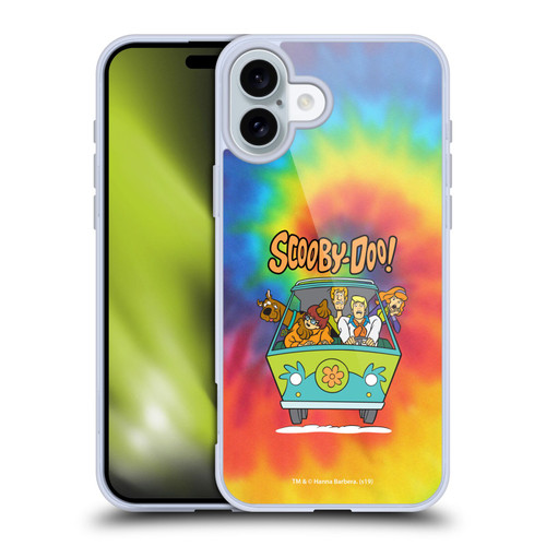 Scooby-Doo Mystery Inc. Tie Dye Soft Gel Case for Apple iPhone 16 Plus