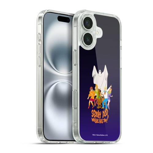 Scooby-Doo Mystery Inc. Where Are You? Soft Gel Case for Apple iPhone 16 Plus & MagSafe