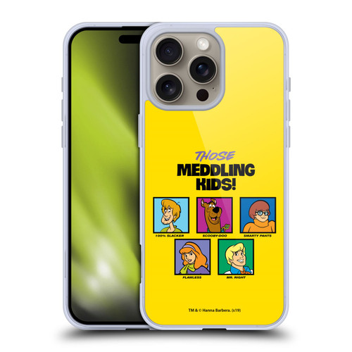 Scooby-Doo Mystery Inc. Meddling Kids Soft Gel Case for Apple iPhone 16 Pro Max & MagSafe