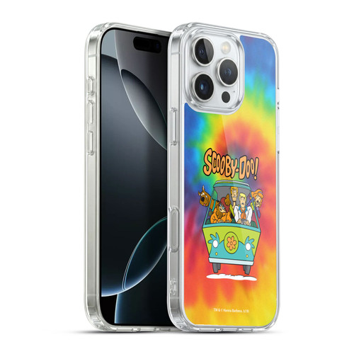 Scooby-Doo Mystery Inc. Tie Dye Soft Gel Case for Apple iPhone 16 Pro Max & MagSafe