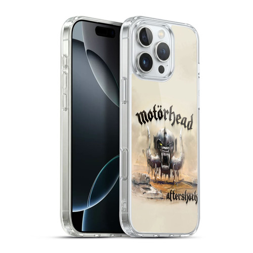 Motorhead Album Covers Aftershock Soft Gel Case for Apple iPhone 16 Pro Max