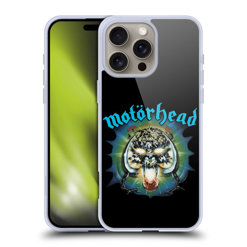 Motorhead Album Covers Overkill Soft Gel Case for Apple iPhone 16 Pro Max