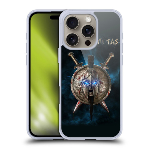 Christos Karapanos Horror 2 Spartan Soft Gel Case for Apple iPhone 16 Pro