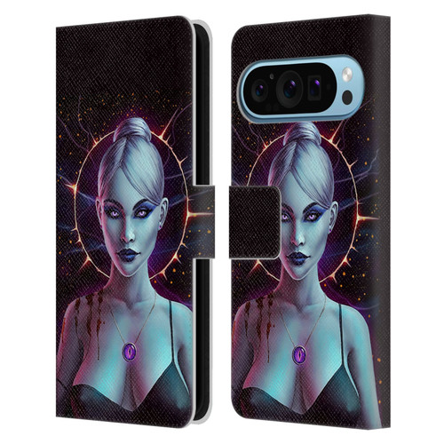 Christos Karapanos Mythical Art Oblivion Leather Book Wallet Case Cover For Google Pixel 9 / Pixel 9 Pro