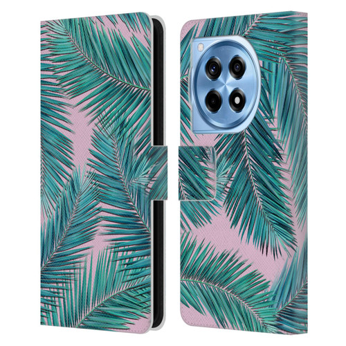 Mark Ashkenazi Banana Life Palm Tree Leather Book Wallet Case Cover For OnePlus 12R