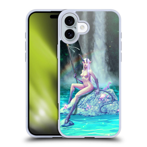 Christos Karapanos Key Art The Waterfall Soft Gel Case for Apple iPhone 16 Plus