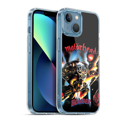Motorhead Key Art Bomber Album Soft Gel Case for Apple iPhone 13 Mini & MagSafe