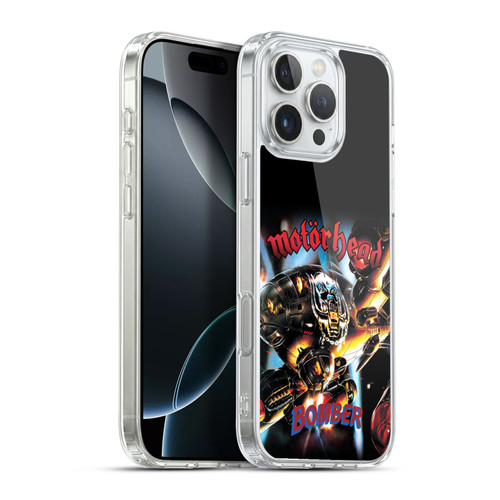 Motorhead Key Art Bomber Album Soft Gel Case for Apple iPhone 16 Pro Max & MagSafe