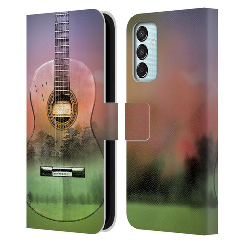 Mark Ashkenazi Music Map Leather Book Wallet Case Cover For Samsung Galaxy M15/F15 5G