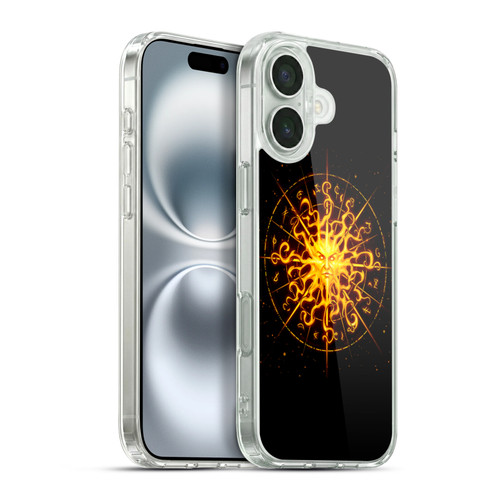 Christos Karapanos Mythical Art Helios Soft Gel Case for Apple iPhone 16 Plus & MagSafe