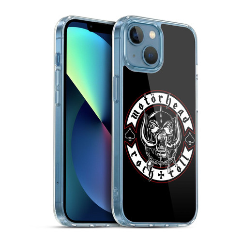 Motorhead Logo Rock & Roll Soft Gel Case for Apple iPhone 13 Mini & MagSafe
