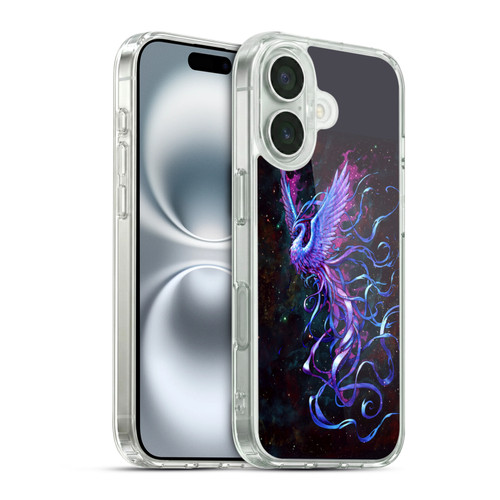 Christos Karapanos Mythical Phoenix Soft Gel Case for Apple iPhone 16 & MagSafe