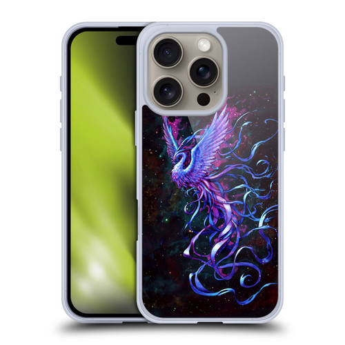 Christos Karapanos Mythical Phoenix Soft Gel Case for Apple iPhone 16 Pro
