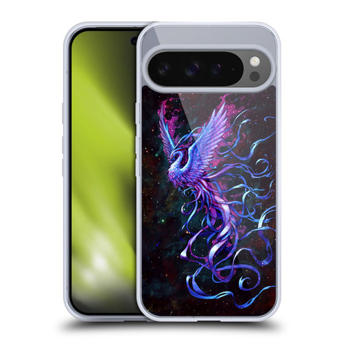 Christos Karapanos Mythical Phoenix Soft Gel Case for Google Pixel 9 Pro XL
