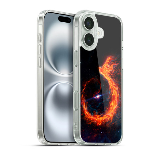 Christos Karapanos Phoenix Out Of Space Soft Gel Case for Apple iPhone 16 Plus & MagSafe