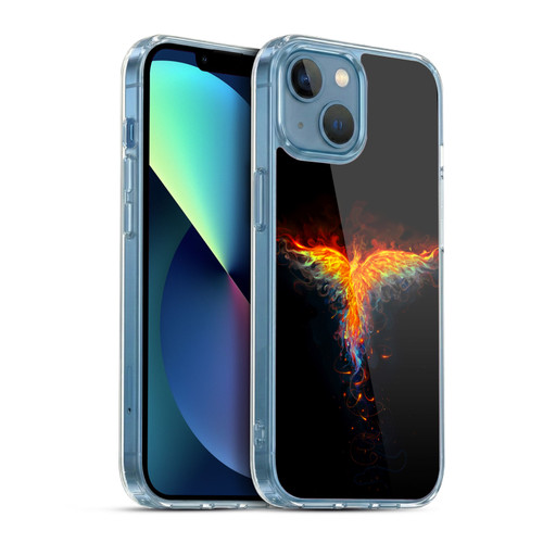 Christos Karapanos Phoenix 2 Bird 3 Soft Gel Case for Apple iPhone 13 Mini & MagSafe