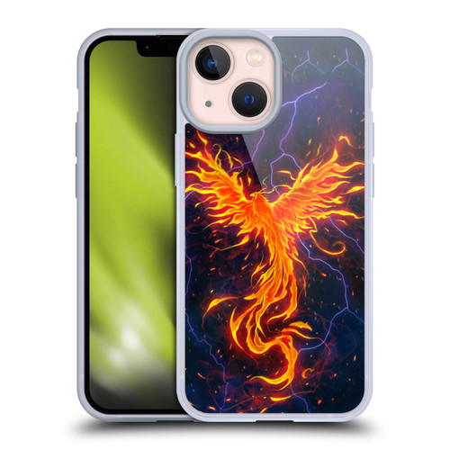 Christos Karapanos Phoenix 3 Rage Soft Gel Case for Apple iPhone 13 Mini
