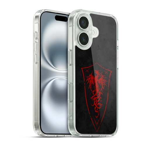 Christos Karapanos Shield Phoenix Soft Gel Case for Apple iPhone 16 & MagSafe