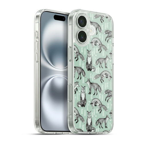 Andrea Lauren Design Animals Fox Soft Gel Case for Apple iPhone 16 Plus & MagSafe