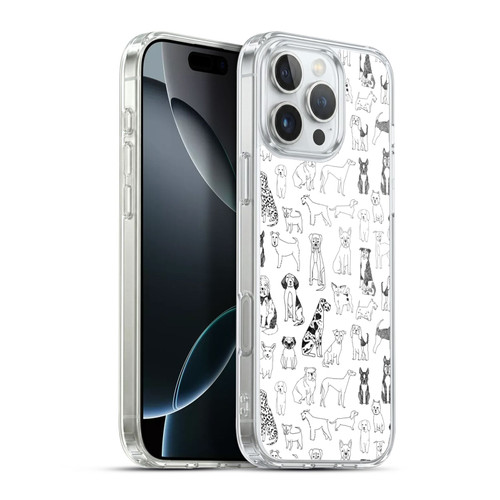 Andrea Lauren Design Animals Canine Line Soft Gel Case for Apple iPhone 16 Pro Max & MagSafe