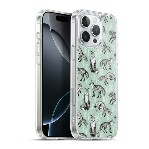Andrea Lauren Design Animals Fox Soft Gel Case for Apple iPhone 16 Pro Max & MagSafe