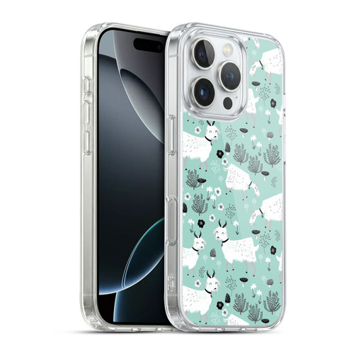 Andrea Lauren Design Animals Goats Soft Gel Case for Apple iPhone 16 Pro & MagSafe