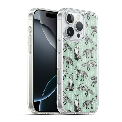 Andrea Lauren Design Animals Fox Soft Gel Case for Apple iPhone 16 Pro & MagSafe