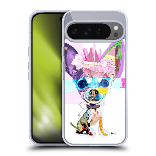 Michel Keck Animal Collage Chihuahua Soft Gel Case for Google Pixel 9 Pro XL