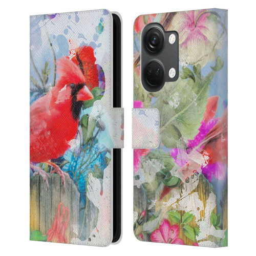 Aimee Stewart Assorted Designs Birds And Bloom Leather Book Wallet Case Cover For OnePlus Nord 3 5G