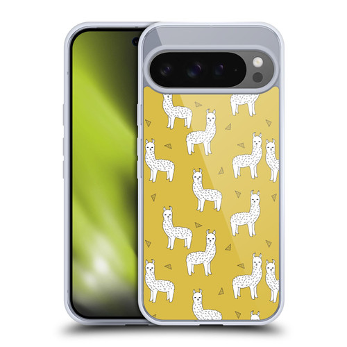 Andrea Lauren Design Animals Llama Soft Gel Case for Google Pixel 9 Pro XL