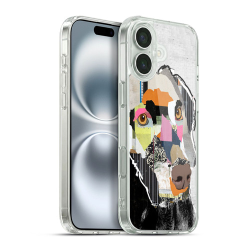 Michel Keck Dogs 2 Weimaraner Soft Gel Case for Apple iPhone 16 Plus & MagSafe