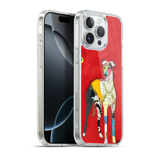 Michel Keck Dogs 2 Greyhound Soft Gel Case for Apple iPhone 16 Pro Max & MagSafe