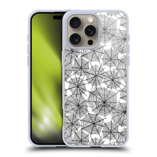 Andrea Lauren Design Assorted Spider Webs Soft Gel Case for Apple iPhone 16 Pro Max